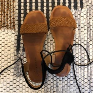 Lucky Brand Ankle Tie Sandal
